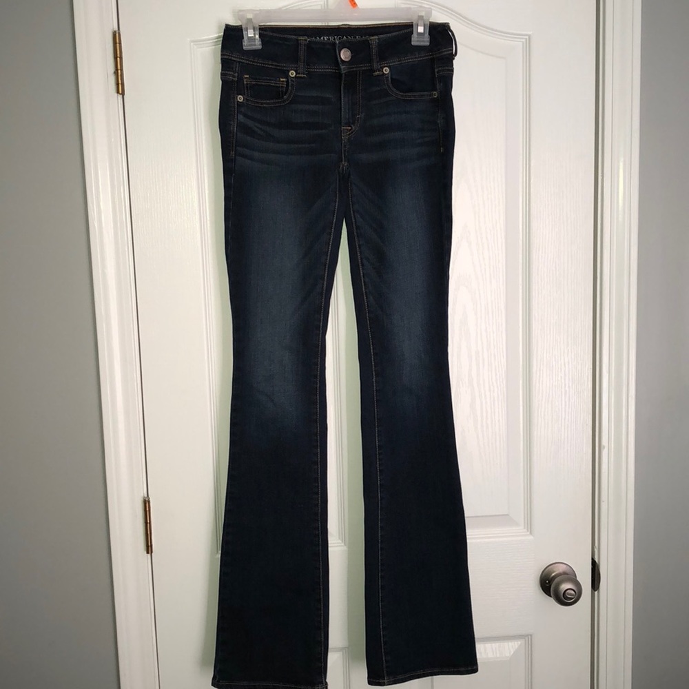 American Eagle Kick Boot jeans.